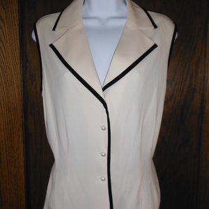 Doncaster Collection Sleeveless Blouse